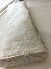 ◆ 生地 1本買い♪ ◆ 今だけお買い得！　高島ちぢみ　イエロー　日本製　ドット　生地　涼感　パジャマ　肌着　夏素材
