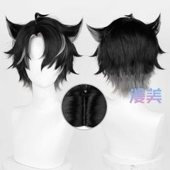 【漫美】原神  コスプレ   リオセスリ ウィッグ ※ネット付き