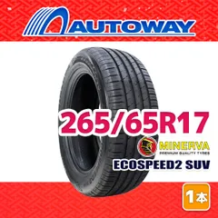 【AUTOWAY】 新品 265/65R17 サマータイヤ MINERVA ECOSPEED2 SUV 17インチ １本売り 夏タイヤ オートウェイ