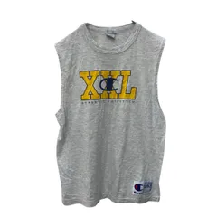 Champion 半袖 プリント タンクトップ キッズ XL 160位 ライトグレー チャンピオン メキシコ製 古着卸 アメリカ仕入 a704-5745