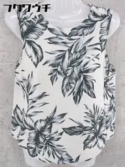 ◇ FRAY I.D バックジップ ノースリーブ 総柄 カットソー サイズ0 ホワイト グレー ブラック レディース 【中古】 【1002798458000】のサムネイル