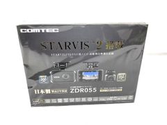 【動作保証】COMTEC ZDR055 ドライブレコーダー 前後2カメラ 未使用Y8706835