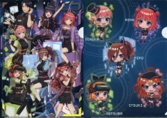 【中古】クリアファイル 集合 A4クリアファイル2枚セット 「五等分の花嫁∽×RED° TOKYO TOWER」