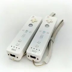 Wiiリモコン シロ 白 2個セット コントローラー 動作確認済 ④