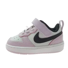 NIKE ナイキ BQ5453-005 COURT BOROUGH LOW 2 TDV コート バーロウ キッズ スニーカー ホワイト系 ピンク系 11cm【新古品】【未使用】【中古】