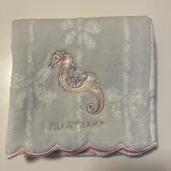 新品　ジルスチュアート　タオルハンカチ　ハンドタオル　龍　ドラゴン　グレー