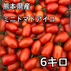 熊本産アイコ 6kg 熊本産アイコ 6kgの通販 by リコピーナ's shop｜ラクマ
