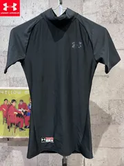 未使用 アンダーアーマー ベースボール HG コンプレッション ステルス モック 黒 SM 半袖 インナー シャツ UNDER ARMOUR