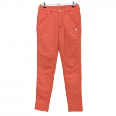 【美品】パーリーゲイツ 中綿パンツ オレンジ ロゴ刺しゅう レディース 1(M) ゴルフウェア PEARLY GATES