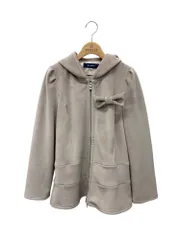 M&#39;S GRACY - プロフ必読♡SK様　2017AW　web掲載　ニットパーカー　38 美品】M'S GRACY パーカー ケーブルニット ブラック 38 フード