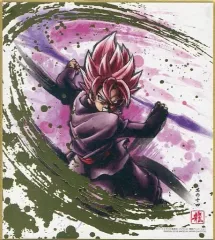 【中古】食玩 雑貨 14.超サイヤ人ロゼ ゴクウブラック(箔押し) 「ドラゴンボール 色紙ART5」
