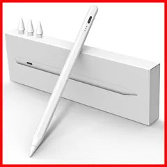 ペンシル iPad専用 iPad タッチペン 傾き検知 磁気吸着 パームリジェクション機能 スタイラスペン Type-C充電式 バッテリー残量表示】MEKO 超高精度 途切れなし iPad Pro M4/iPad Air M2/iPad/iPad 【13分超急
