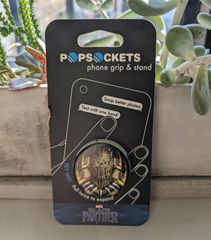 ※ラスト1点※PopSockets MARVEL シリーズ ブラックパンサー 携帯アクセサリー