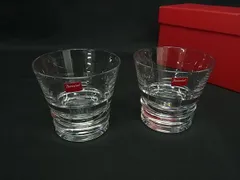 ■新品同様■ Baccarat バカラ ベガ クリスタルガラス ロックグラス コップ 食器 テーブルウェア 2個セット クリア BM8711