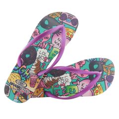 【ビーチサンダル】BRASILERAS | Printed Ladies' レディース/ Comic