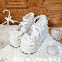 新品未使用】ときめきふりるプリンセスシューズ ホワイト フリル 