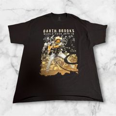 美品 Garth Brooks ガース・ブルックス Tシャツ XL 黒 ツアー限定