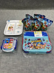 AL AY25100952 パウパト4点セット（ランチ皿・ランチBOX・ランチバック・マスコット入り入浴料）