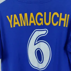 真贋不明　Jリーグ　横浜FC 支給品　ユニフォーム　M 山口素弘　サイン入り 真贋不明 Jリーグ 横浜FC 支給品 ユニフォーム M 山口素弘