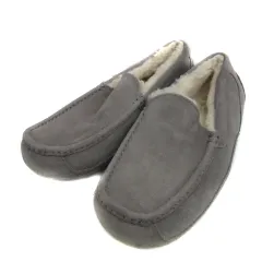 アグ UGG アスコット Ascot モカシン スリッポン ムートン スエード 裏ボア US12 30㎝ グレー 1101110 /YS9 ■GY19のサムネイル