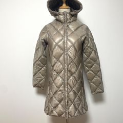 mont-bell モンベル ベージュ キルティング ダウンジャケット XS 