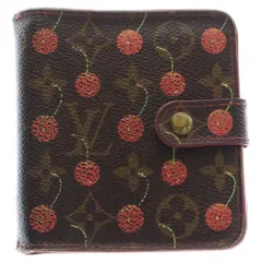 ルイヴィトン モノグラム チェリー ウッド 折り財布 LOUIS VUITTON ルイ・ヴィトン 財布 レディース ブランド 二