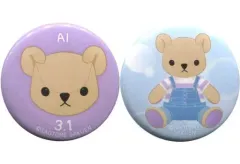 【中古】バッジ・ピンズ(キャラクター) 美風藍 缶バッジ2個セット 「うたの☆プリンスさまっ♪ SHINING STORE LOT 2018 Ver.」 E-10賞