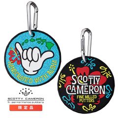 スコッティキャメロン 限定 ラバー パッティングディスク アロハ ハワイアンオープン記念 Scotty Cameron バッグタグ カラビナ付き Aloha 2025 HAWAIIAN OPEN