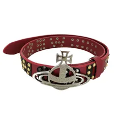 ヴィヴィアンウエストウッドマン Vivienne Westwood MAN オーブバックルスタッズベルト メンズ 表記無 