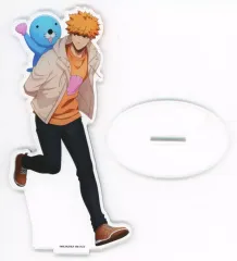 【中古】アクリルスタンド・アクリルパネル 國神錬介＆ぼのぼの キャラアクリルフィギュア 「ブルーロック×ぼのぼの POP UP SHOP in TSUTAYA 第2弾」