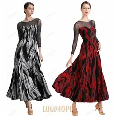 セール中‼️社交ダンスサンバオーストリッチフェザーゴールド✖️ブラックM