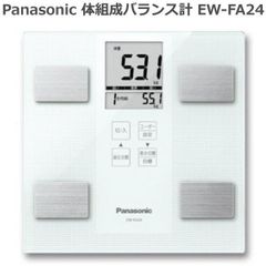 パナソニック 体組成バランス計 EW-FA24 体組成計 体重・体脂肪率・体幹バランス年齢測定 ユーザー自動識別