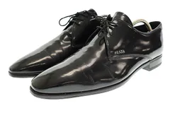 1度のみ着用　PRADA プラダ　ブローグシューズ　ブラック　27cm 1度のみ着用 PRADA プラダ ブローグシューズ ブラック 27cm