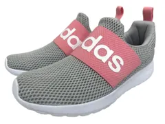 adidas (アディダス)  LITE ADIRACER ADAPT 4.0 ローカットスニーカー Q47209 23cm US4.5 グレー×ピンク レディース/045