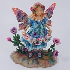 【新品・英国直輸入】クリサリスコレクションの美しい天使・妖精　ジュエル・アネモネ（10%OFF）　天使のやさしさと妖精の魔法をあなたの暮らしに。気品ある英国デザイン、時を超える美しさをお届けします。