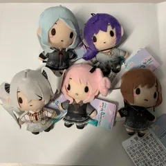 【むつ86-061303】プロセカ ふわぷち マスコット 5種コンプセット “25時、ナイトコードで。”～BrandNewWorld～