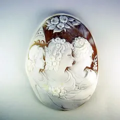 ✨特大✰99mm×75mm✰ Ciro Solvinoチロソルヴィーノ カメオ✰ ✨特大✰99mm×75mm✰ Ciro Solvinoチロソルヴィーノ カメオ