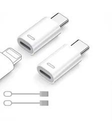 ★ライトニング タイプc 変換 2個セット, PD35W急速充電 - Lighting USB-C 変換アダプタ for iPhone 充電対応のみ, イヤホン対応不可
