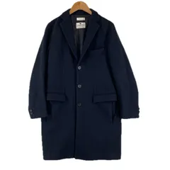 BEAUTY&YOUTH ビューティ&ユース メンズ チェスターコート ウール ネイビー M【中古】