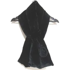 未使用品　モンクレール　SCIARPA ブラック　ウール　マフラー　スカーフ MONCLER モンクレール マフラー ストール 3C00021 M1127 999