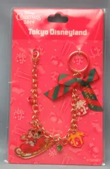 東京ディズニーランド バッグチャーム ミッキー&ミニー(ソリ)/クリスマスストーリーズ 2019