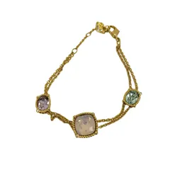 スワロフスキ SWAROVSKI カラーストーン ブレスレット レディース 表記無 