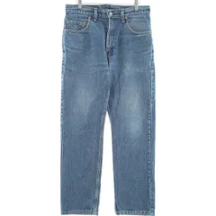 古着 90年代 リーバイス Levi's 505 REGULAR FIT STRAIGHT LEG テーパードデニムパンツ USA製 メンズw33相当 ヴィンテージ/eaa418286