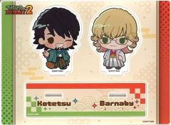 [중고] 아크릴 스탠드 아크릴 패널 호랑이 토루 & 버나비 미니 아크릴 스탠드 세트 [TIGER & BUNNY 2]