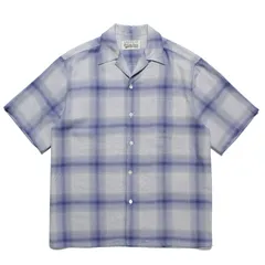 WACKOMARIAワコマリア24ssストライプ半袖シャツ Mサイズ 24SS ワコマリア ストライプシャツ 半袖 OPEN COLLAR - メルカリ