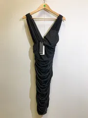 信頼への信頼 PINKO アシンメトリックヘム ワンピース ドレス オーガンジー スーツ・フォーマル・ドレス