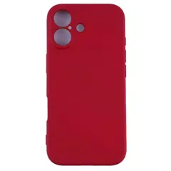 iPhone17 ケース TPU ソフト カラー ケース 【Color】レッド