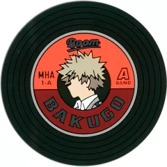 【中古】コースター 爆豪勝己 レコードデザインラバーコースター 「一番くじ 僕のヒーローアカデミア 開催文化祭!!」 J賞