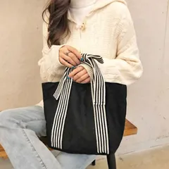 トートバッグ レディース 大きめ シンプル ミニバッグ リボンバッグ キャンバスバッグ ホワイト ブラック 軽量 ランチ キャンバス 可愛い トート 布 おしゃれ リボン 白 黒 ミニトート かばん 鞄 バッグ  shengyi01