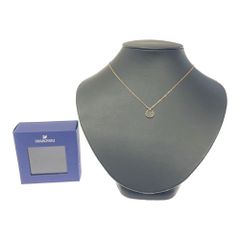 【中古】【箱付き】 SWAROVSKI スワロフスキー 5431884 ジンジャー ネックレス ピンクゴールド 424465 ネックレス